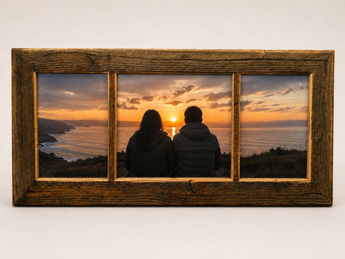 Cadre Vieux Bois Triptyque — vue 3