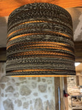 Suspension cylindrique en carton recyclé — vue 4